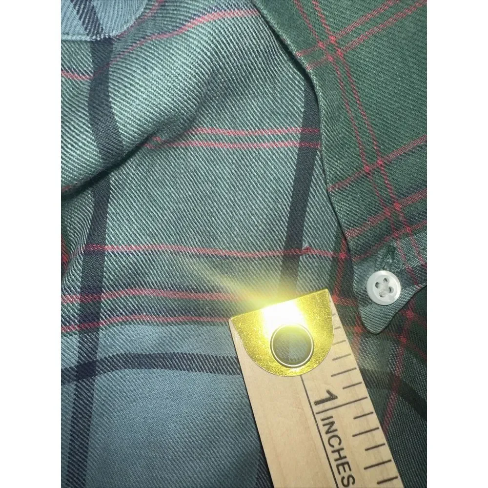 Polo Ralph Lauren Men's XL Green‎ & Blue Red Plaid Long Sleeve Shirt Pony